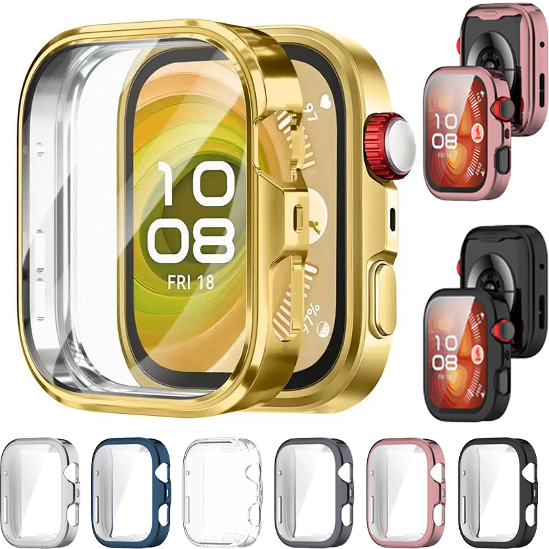 Huawei Smartwatch Accessories - Funda + cristal para Huawei Watch