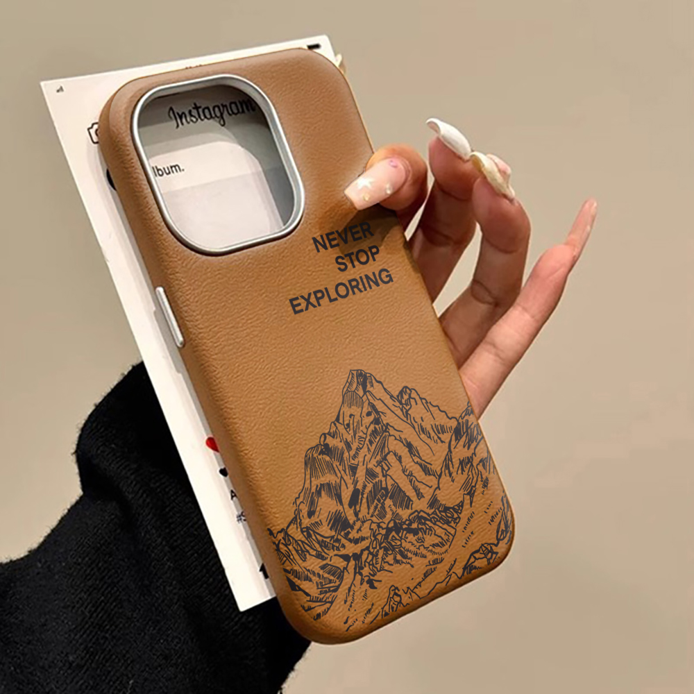 Samsung Galaxy A55 - Funda Simple de Lujo con Diseño