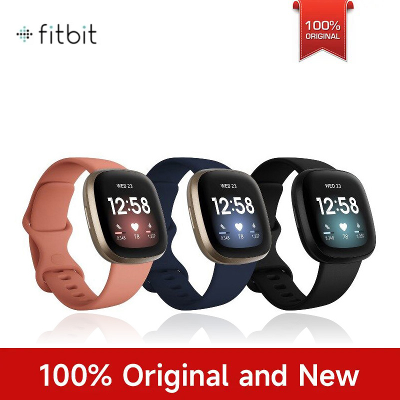 Smartwatch X - Reloj Inteligente Fitbit Versa 3, Motivacional,