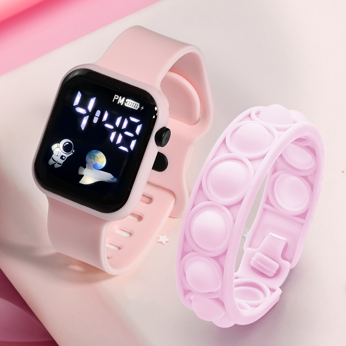 Smartwatch Icon - Reloj inteligente de 2 piezas para