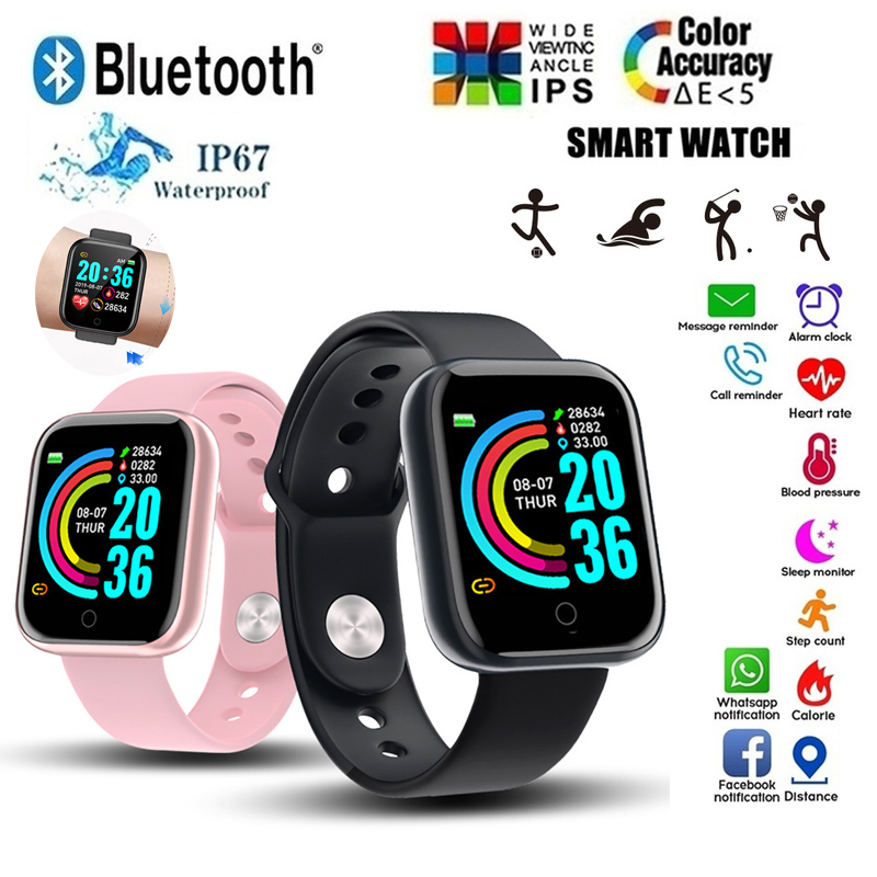Reloj inteligente D20, resiste - Smartwatch Faces reseña y precio
