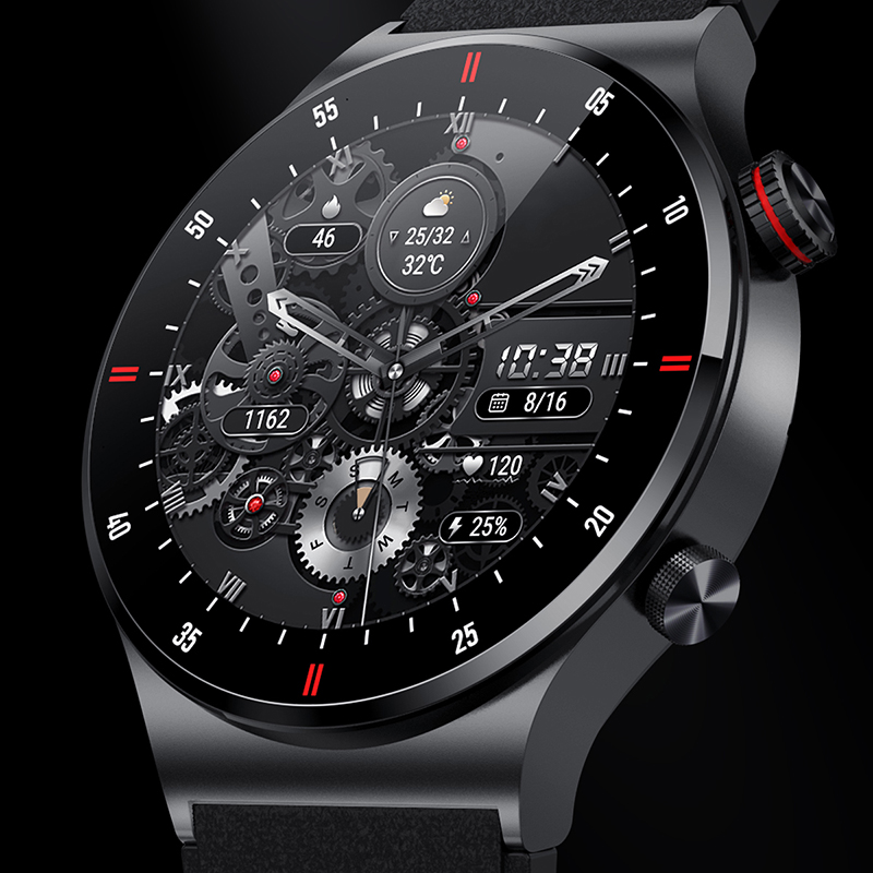 GPS ECG + PPG Bluetooth llamad - Smartwatch Custom reseña y precio