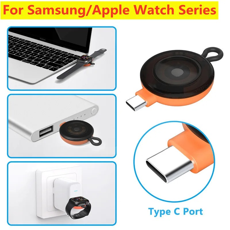 Cargador Inalámbrico Portátil  - Apple Smartwatch Accessories reseña y precio