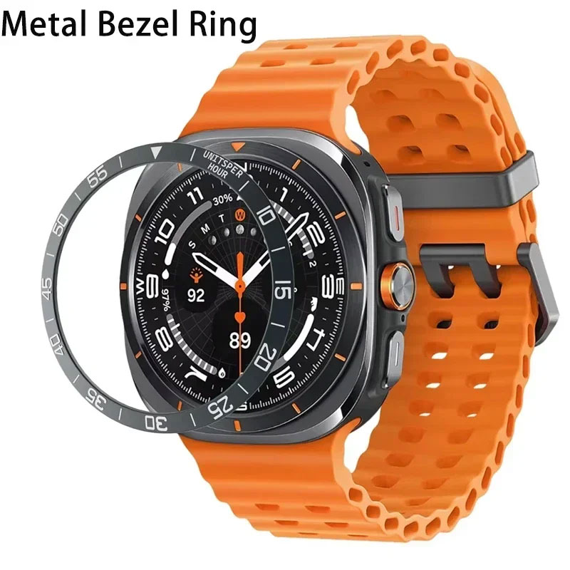 Funda de anillo de bisel de cu - Samsung Smartwatch Ultra Accessories reseña y precio