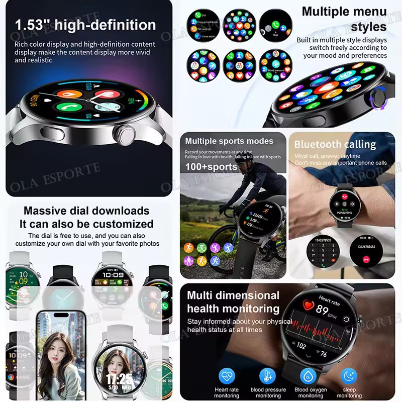 Nuevo Reloj Inteligente para H - Smartwatch Faces reseña y precio