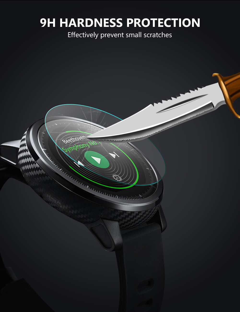 Paquete de 2 Protectores de Pa - Smartwatch Icon reseña y precio