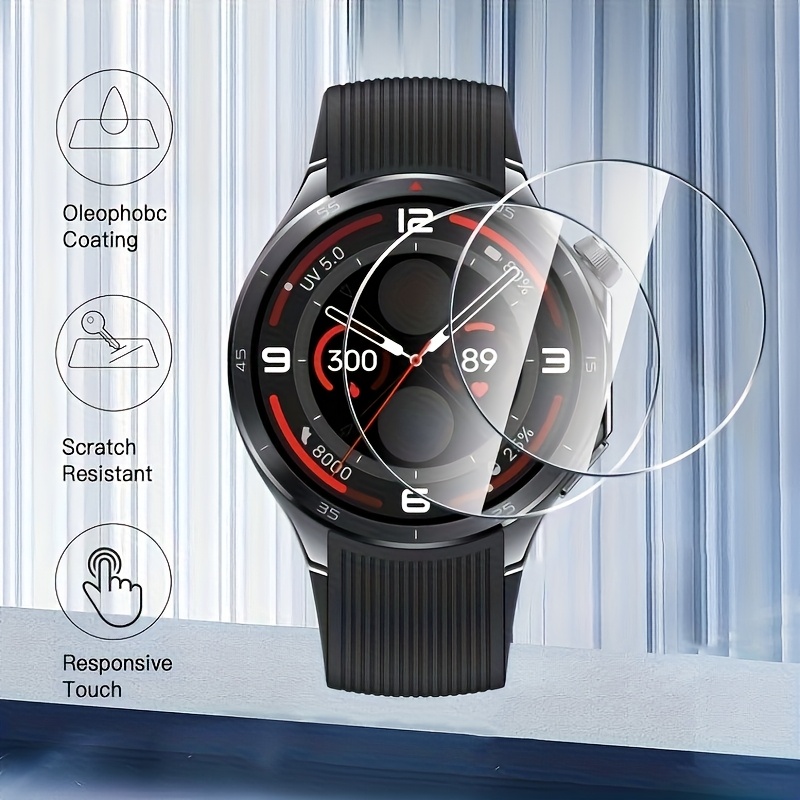 3 uds 9H Protector de pantalla - Smartwatch Icon reseña y precio